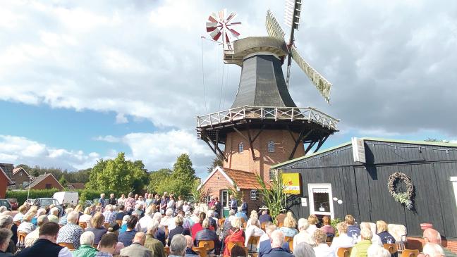 Freude über die Rückkehr zur Mühle Wichers