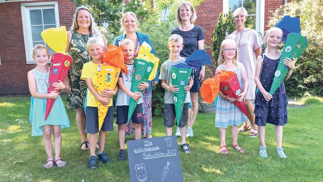 ABC-Schützen wurden zum Thema »Zahngesundheit« kreativ