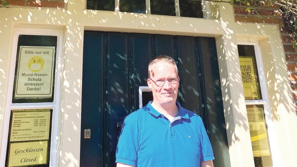 Herbert Borchers zeichnete über Jahre für die Inventarisierung der Museumsexponate verantwortlich.  © Foto: Hanken