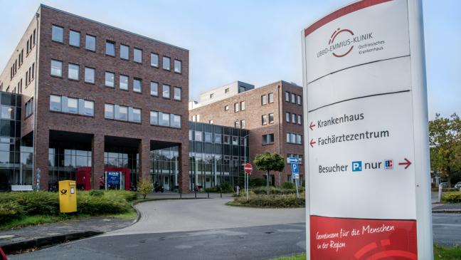 Brand in der Ubbo-Emmius-Klinik