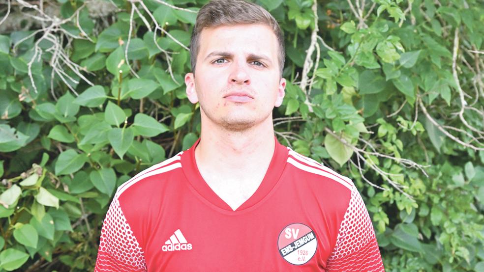 Sven ter Hark erzielte die ersten beiden Tore für die Jemgumer Reserve.  © Foto: Bruins