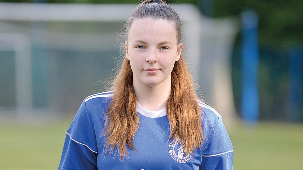Sheyenne Wilken erzielte das frühe 0:1.  © Foto: Bruins