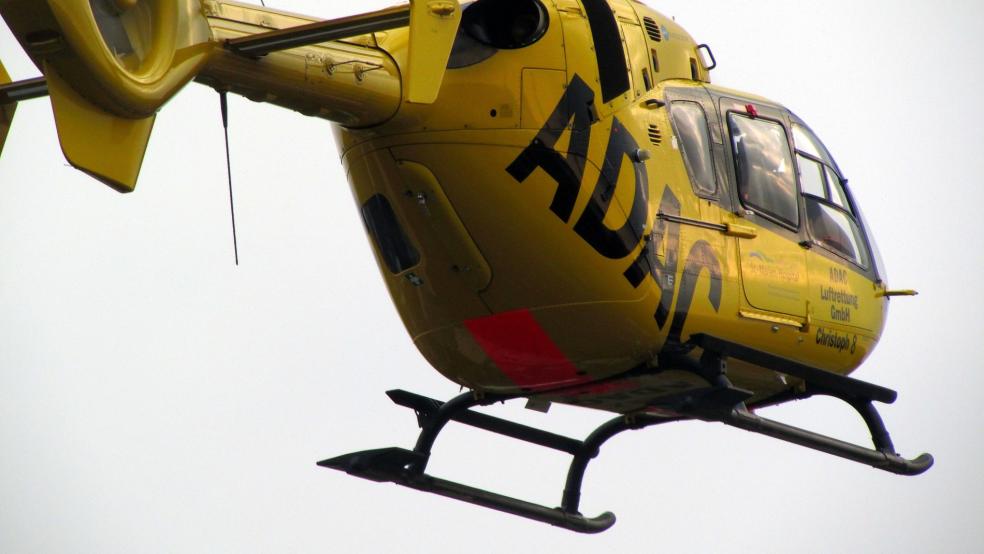 Ein Rettungshubschrauber, hier ein Symbolbild, flog den verletzten Weeneraner in eine Klinik. © Pixabay