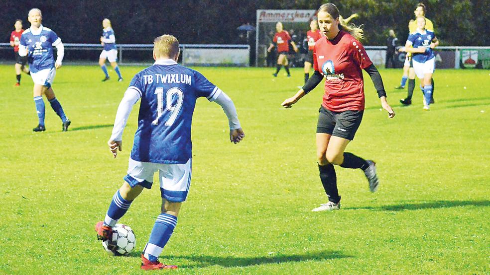 Harmina Bakker schoss das 1:0 für die SG.  © Foto: Ammermann