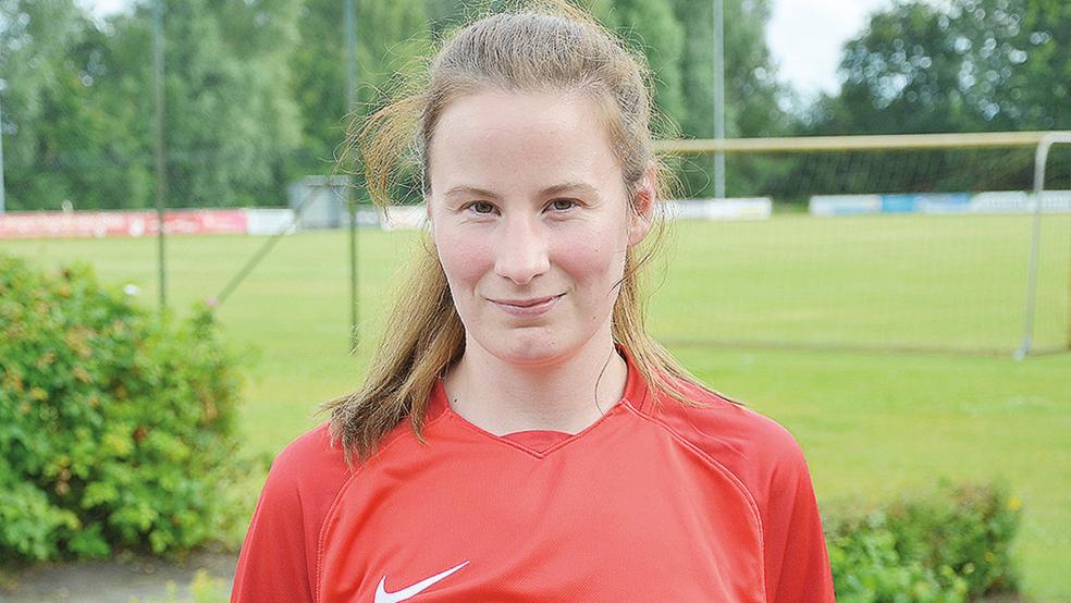 Annika Reck brachte Jemgum mit 2:1 in Führung.  © Foto: Bruins