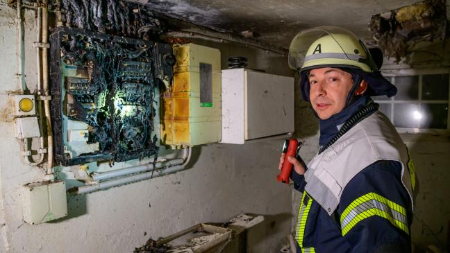 Brand in Scheune rechtzeitig eingedämmt