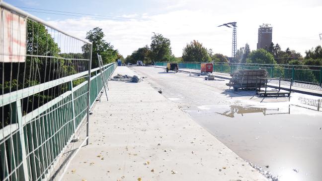 Stadtring bis Mitte November Baustelle