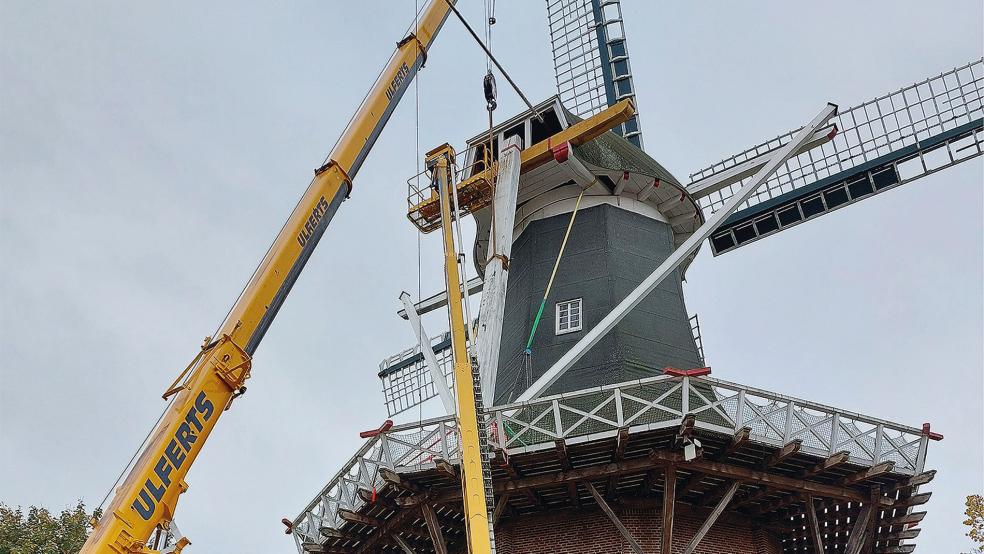 Meyers Mühle in Papenburg wird saniert.  © Foto: Privat