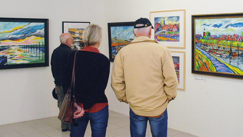 Das ganze Dorf wird wieder zur Galerie bei den 28. Kunsttagen in Ditzum.  © Archivfoto: Kuper