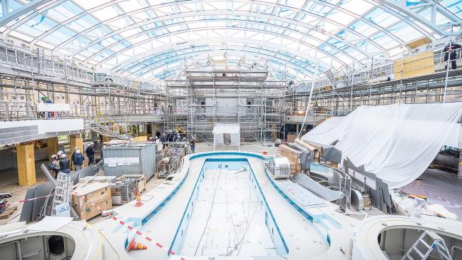 Vorbereitungen für »Arvia«-Passage