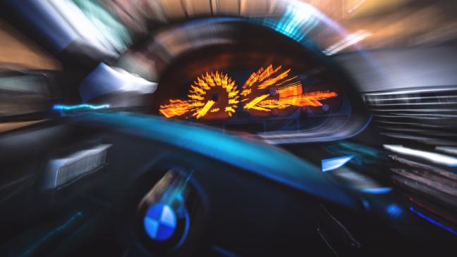 Bunder flüchtet mit BMW vor der Polizei