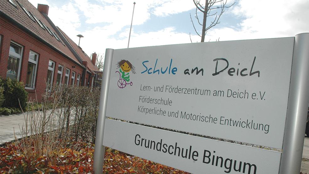 Eine Sanierung des Schulgebäudes in Bingum ist nach Berechnungen der Stadtverwaltung »nicht zu empfehlen«.  © Foto: Szyska