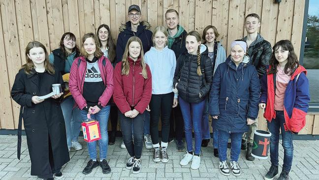 EC Weener sammelt zu Martini für Kinder in Indien