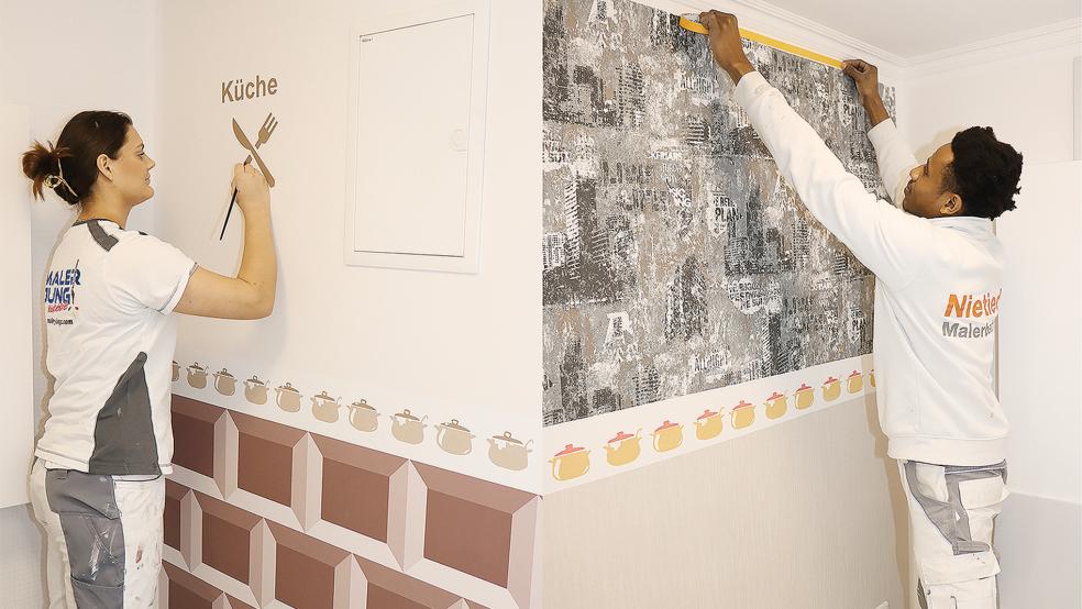 Die Maler und Lackierer gehören mit zu den Ausbaugewerken, die im aktuellen Konjunkturgeschehen die Spitzenposition belegen.  © Foto: HWK/J. Stöppel