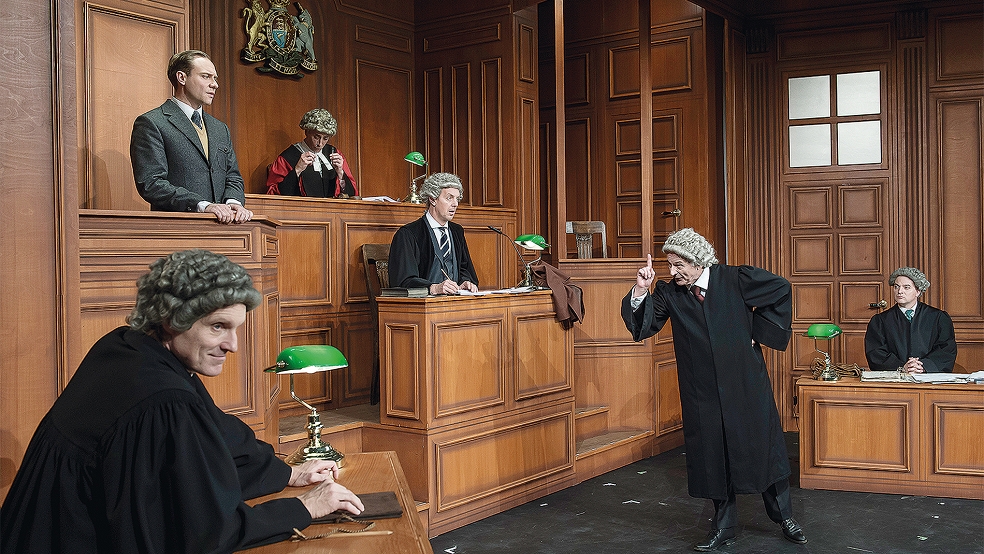 »Zeugin der Anklage« wird in Weener aufgeführt.  © Foto: Beinhorn