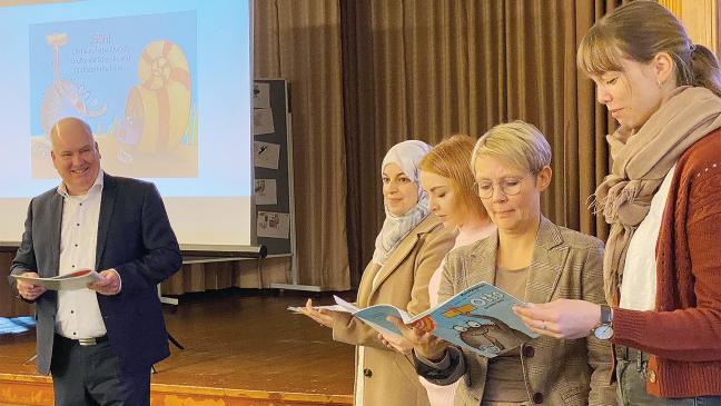 Vorgelesen in fünf Sprachen