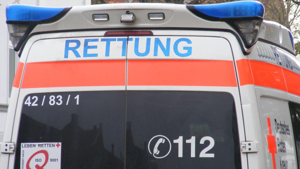 Der Motorradfahrer erlitt nach ersten Erkenntnissen der Polizei leichte Verletzungen und wurde in ein Krankenhaus gebracht. © Szyska (Symbolfoto)