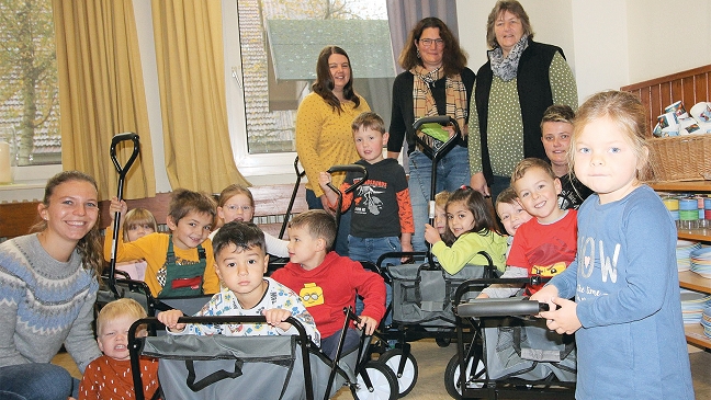 Bürgerstiftung spendet an Kindergartenverein