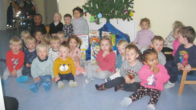 Kinderkrippe gewinnt Spielwaren-Paket