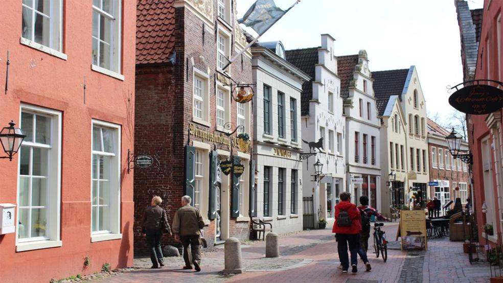 Die Stadt Leer, hier ein Blick in die Altstadt, feiert im kommenden Jahr die Verleihung der Stadtrechte, über die Leer dann seit 200 Jahren verfügt.  © Foto: privat