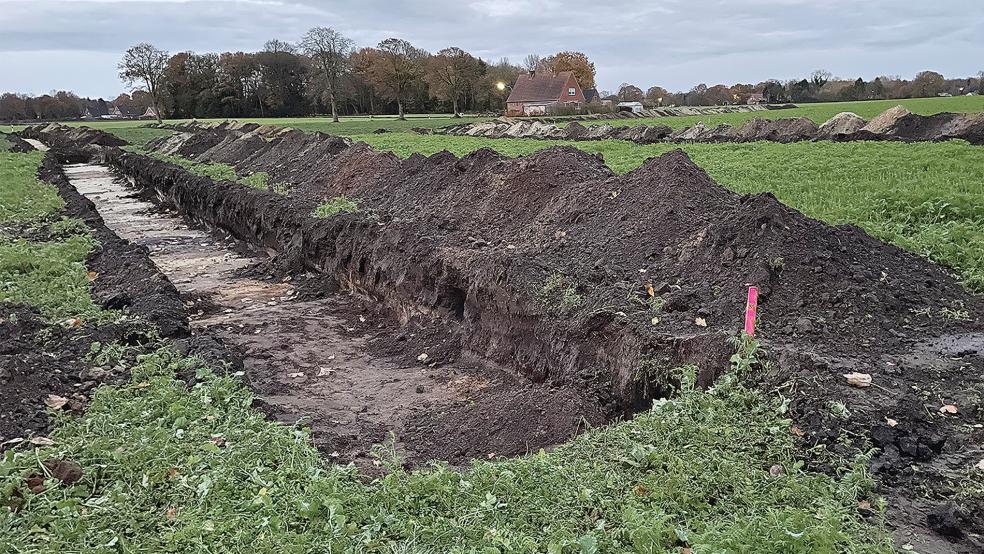 Die Trasse der neuen Rheiderlandstraße.  © Foto: Hinrichs