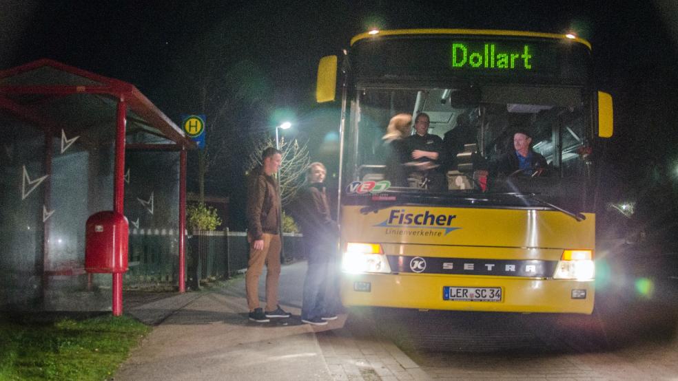 Die Nachteule verkehrt im Landkreis Leer vorerst nicht.  © Wübbena