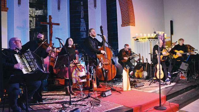 Auf Weihnachten eingestimmt