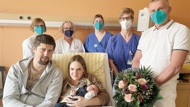 Die kleine Lia ist das erste Klinikum-Baby des Jahres