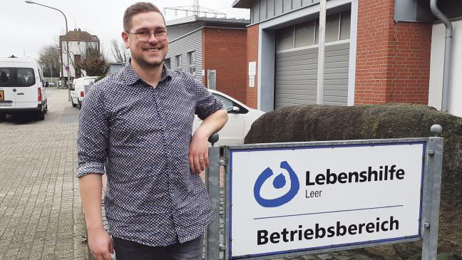 Jasper macht dem Inklusionssport Beine