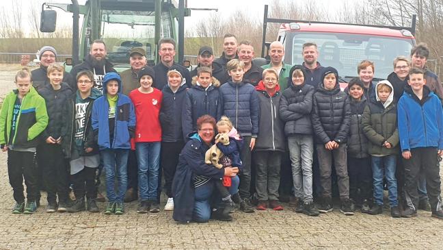 Jemgums D-Junioren sammeln 1780 Euro ein