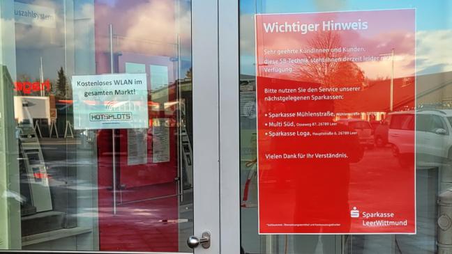 Automaten-Knacker kommen übers Dach