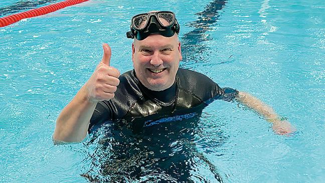 Bürgermeister Horst hält die Luft an