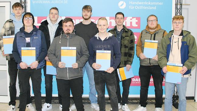 Metaller-Nachwuchs verabschiedet