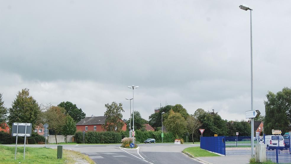 Die SPD-Fraktion will sich weiter für einen Kreisel an der Industriestraße einsetzen.  © Foto: Hoegen