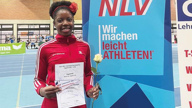 Ostfriesin ist Landesmeisterin im Kugelstoßen