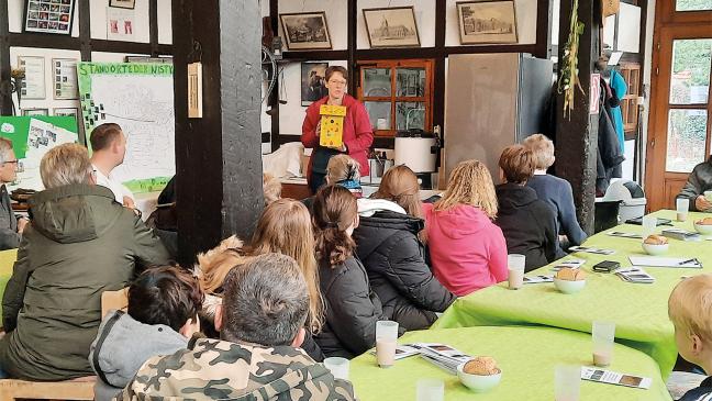 45 Nistkästen an sechs Orten