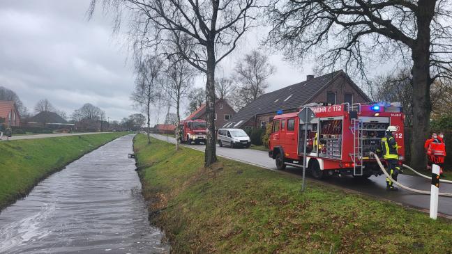 Autofahrer verhindert Hausbrand