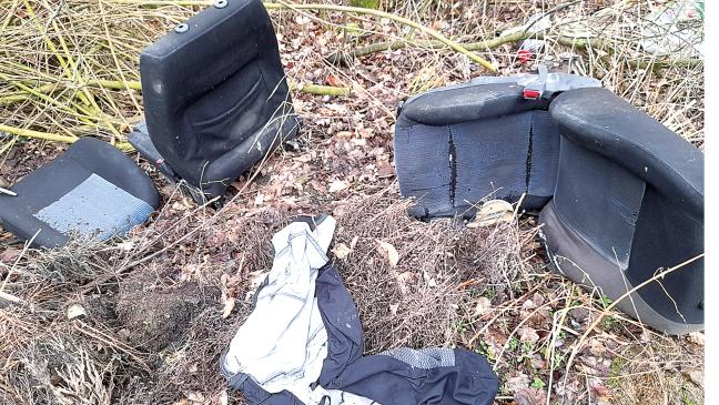 Altöl und Autositze landen am Sieltief