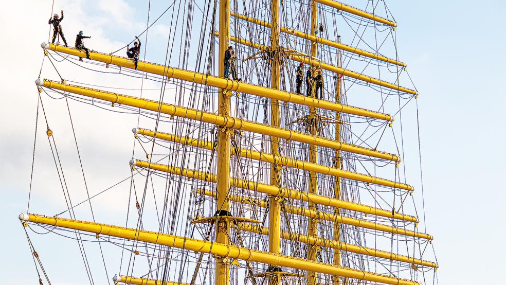 In Leer wird daran gearbeitet, die Windkraft in der Frachtschifffahrt neu zu etablieren.  © Foto: Mariko