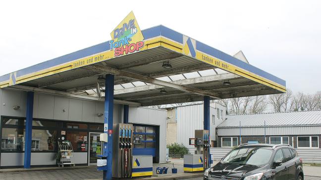 Tankstelle wird erweitert