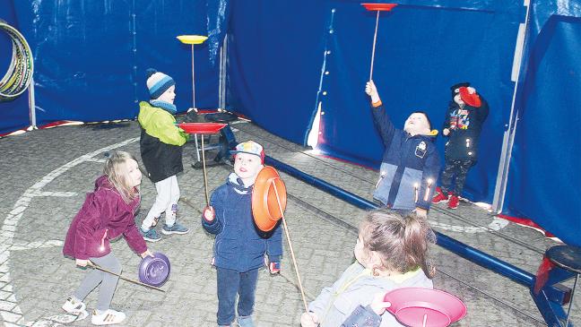 Eine Woche Zirkus-Leben