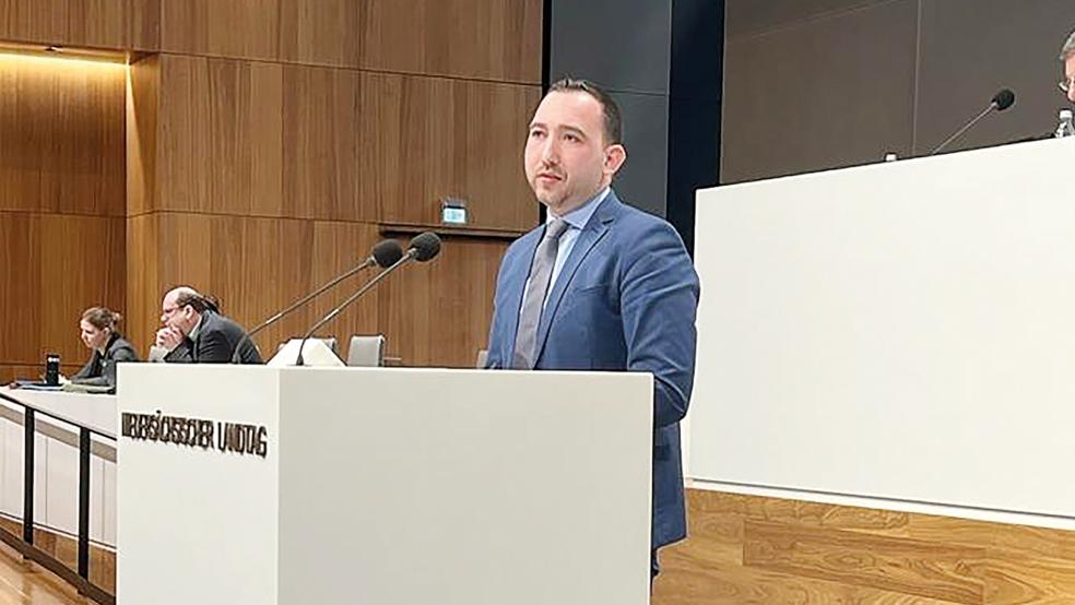 Nico Bloem hat im Landtag gegen Missstände in der Paketbranche gewettert.  © Foto: privat