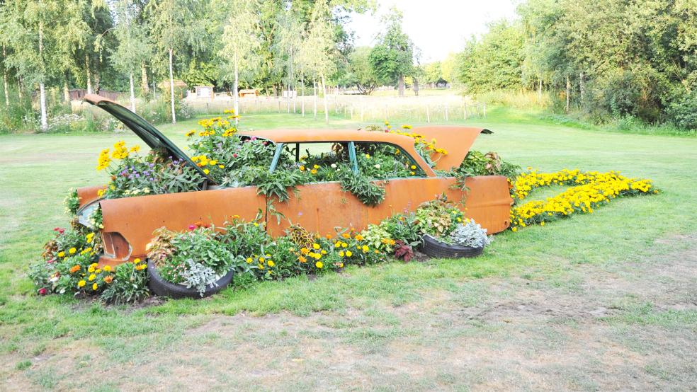 Die bis dato letzte Blumenschau in Papenburg gab es 2019.  © Foto: Schade