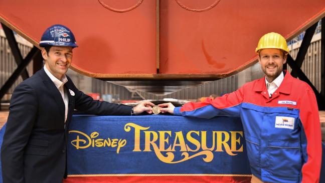 Neues Disney-Schiff auf Kiel gelegt