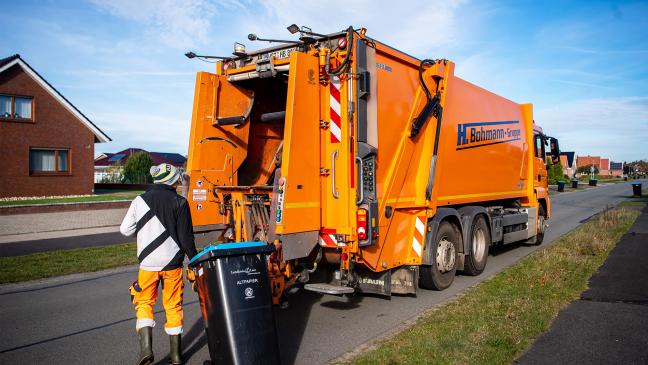 Keine Müllabfuhr über die Feiertage