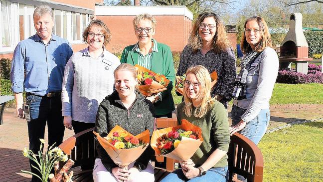 Vier qualifizierte Fachkräfte