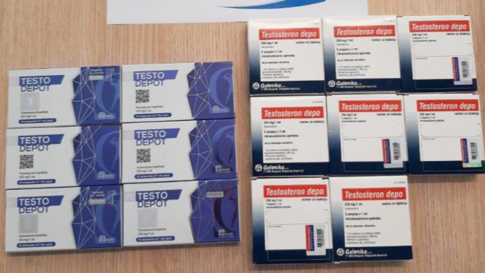 Testosteron wird genutzt, um den Muskelaufbau zu beschleunigen. © Bundespolizei