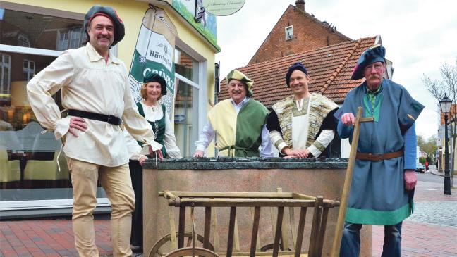 Die Stadt vor Jahrhunderten wird wieder lebendig