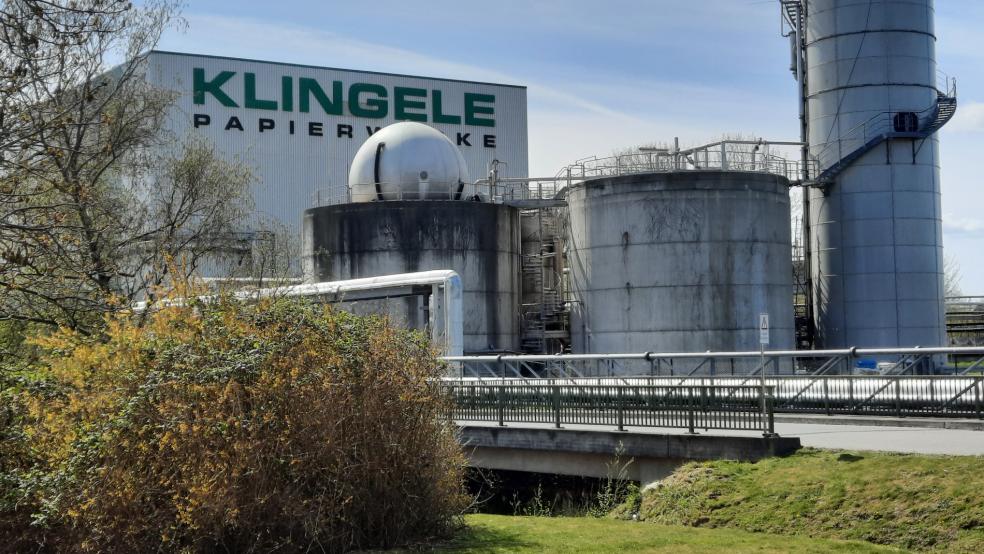 In der Papierfabrik Klingele wurde vermutlich wegen eines technischen Defekts an einem Handfeuermelder im Produktionsbereich ein Alarm ausgelöst. © Szyska (Symbolfoto)