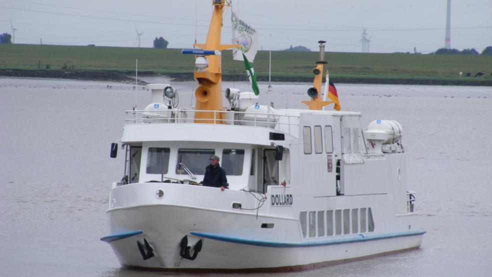 Nicht wie in den Vorjahren am 1. Mai wird das Fahrgastschiff MS »Dollard« in die Saison starten. © Szyska (Archiv)